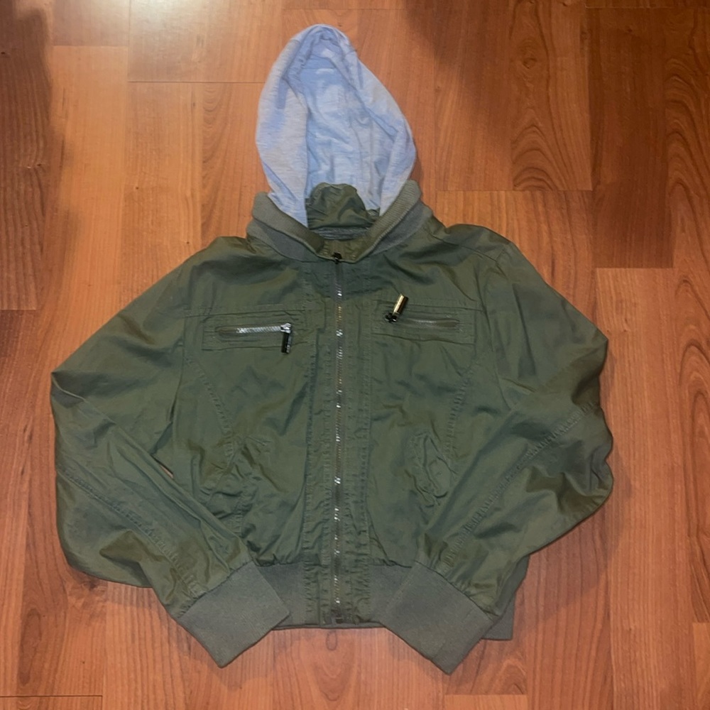 Bomber Jacket w/ hood